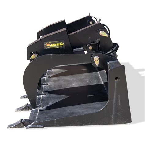 bucket grapple skid steer|everything attachments grapple bucket.